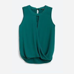 41 HAWTHORN Clearwater Mixed Material Blouse